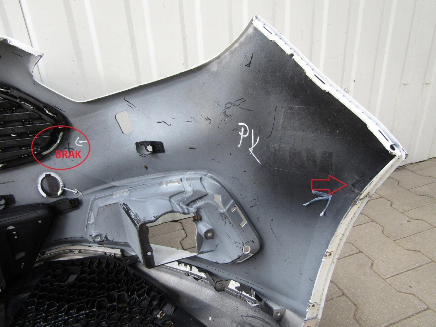 Front Bumper Ford S-Max MK2 II 15-19