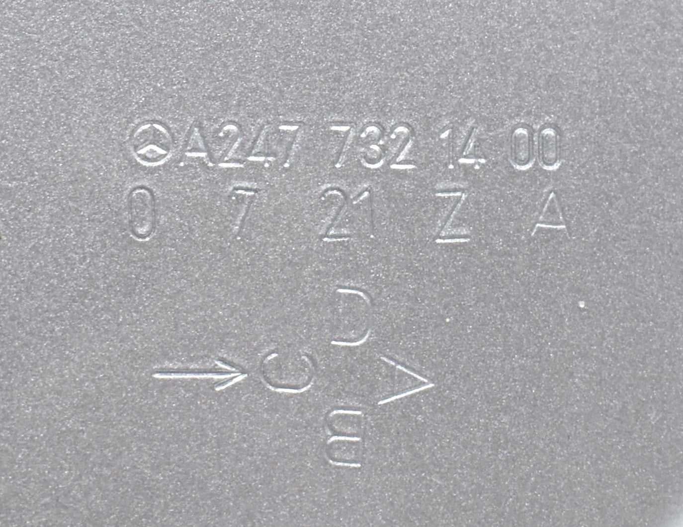 MERCEDES B CLASS W247 RIGHT REAR DOOR GENUINE