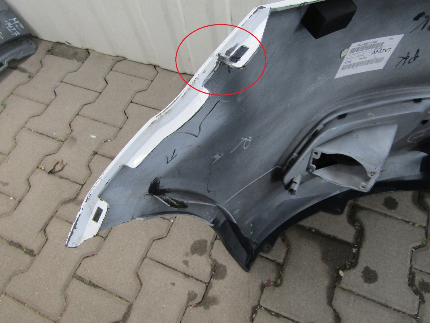 Front Bumper Ford Transit Courier Lift 18-