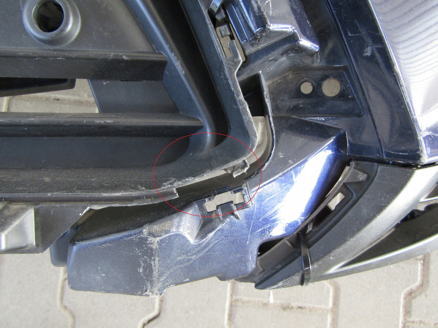 Front Bumper Lexus RX 4 IV 450H 15-18 PLATE