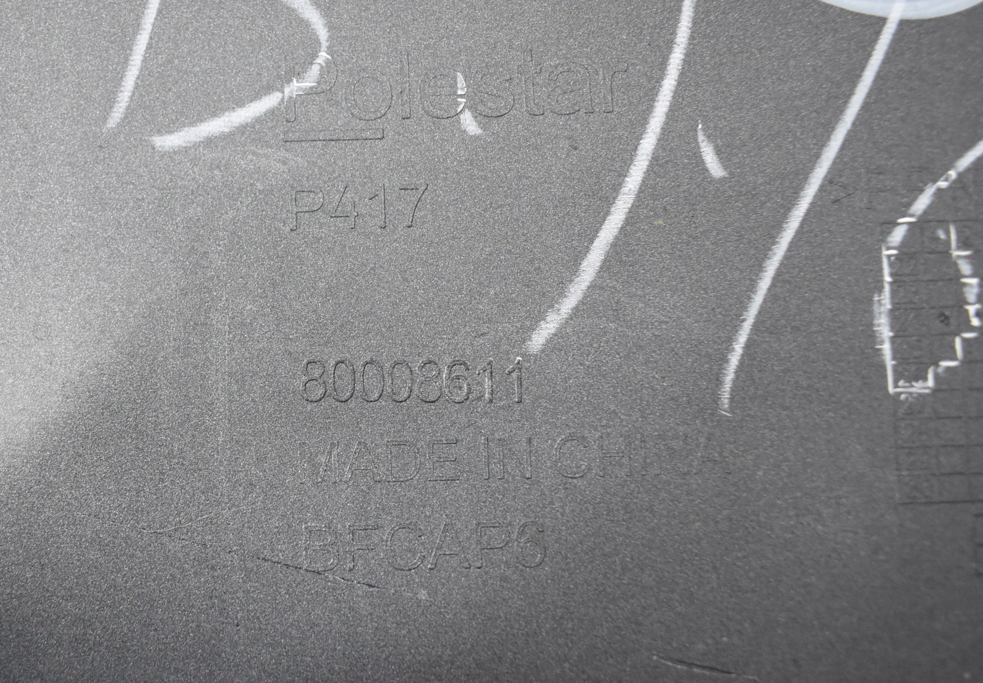 POLESTAR IV 4 FRONT BUMPER ORG + GRILLE