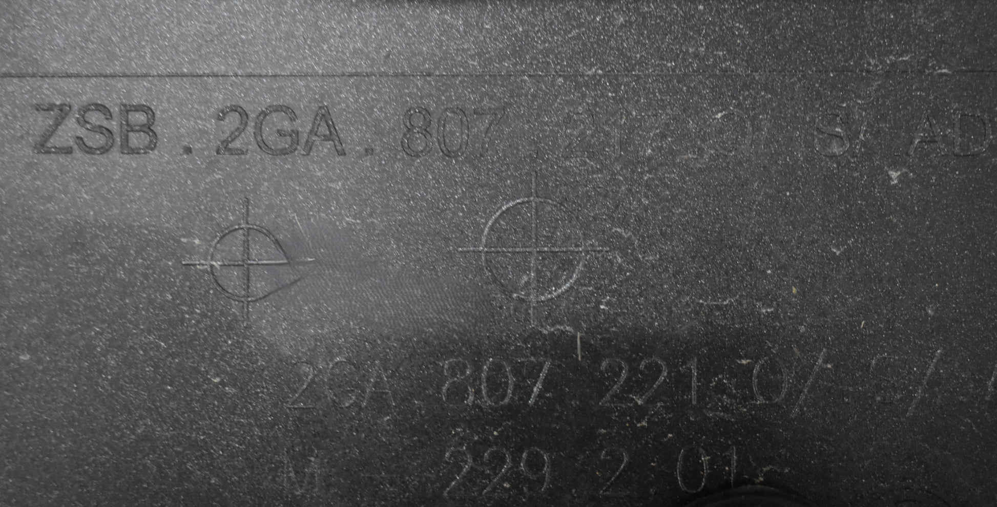 VW T ROC 2GA LIFT Front Bumper OEM + Grille + Grille Insert