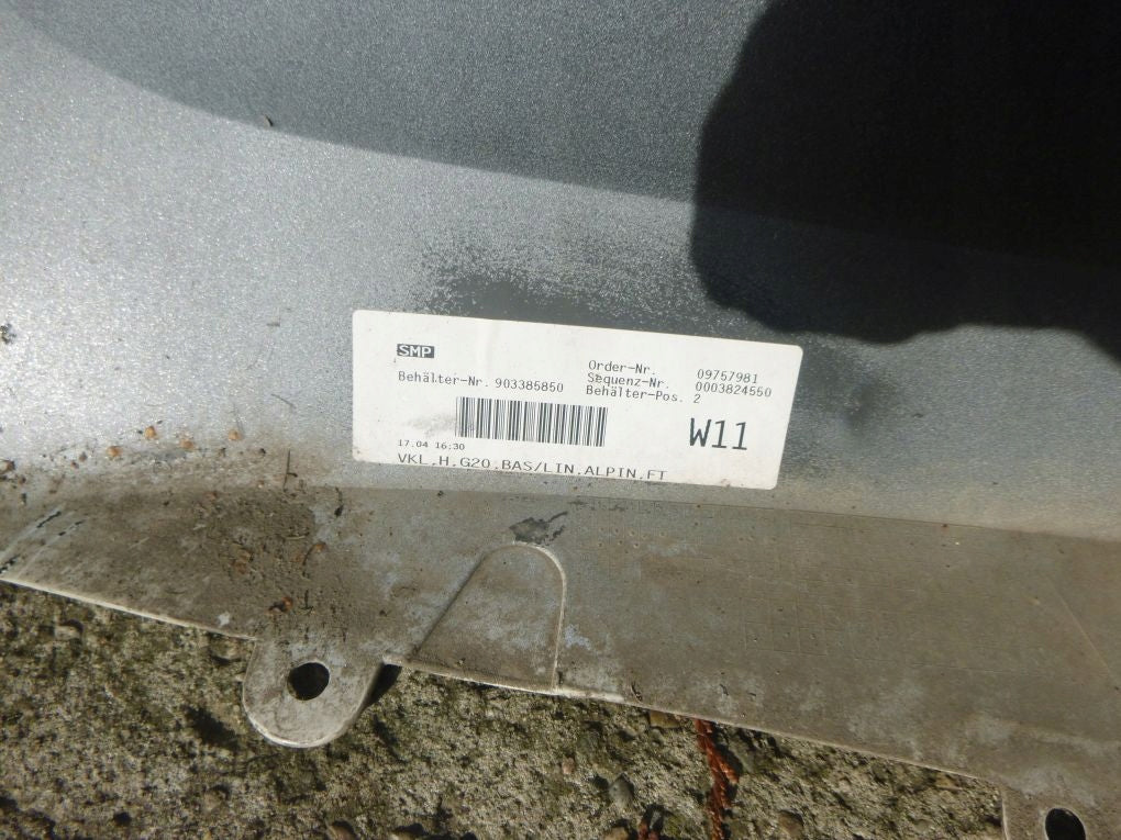 BMW 3 G20 SEDAN 19- Rear Bumper