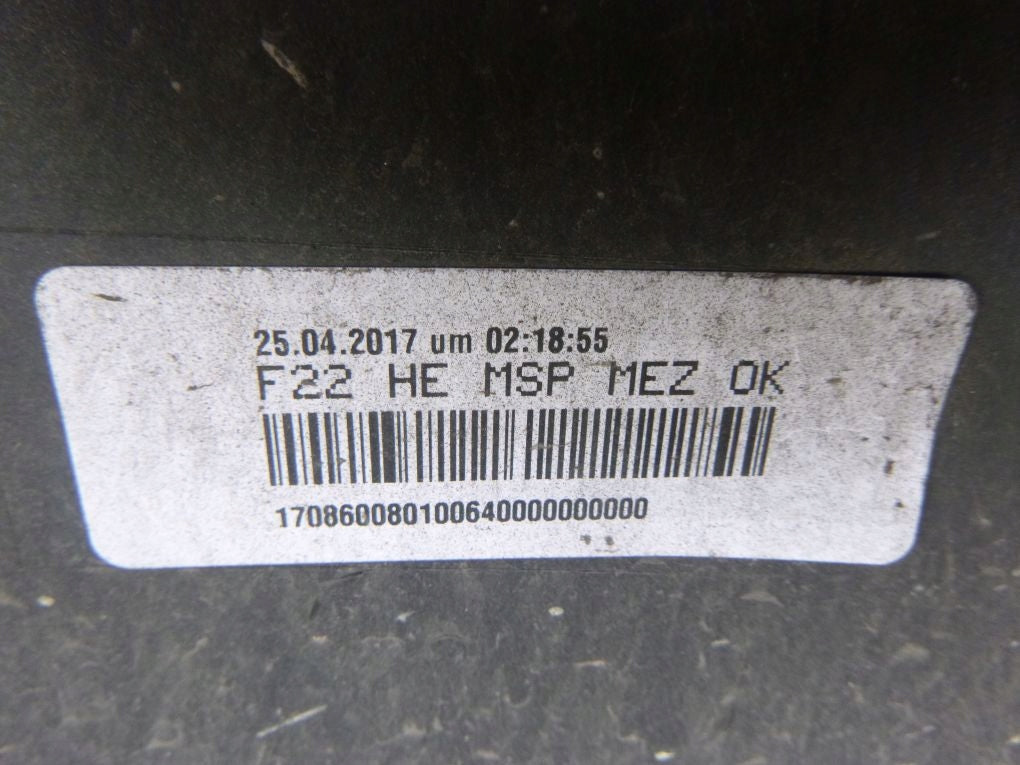 BMW 2 F22 COUPE M PACKAGE Rear Bumper