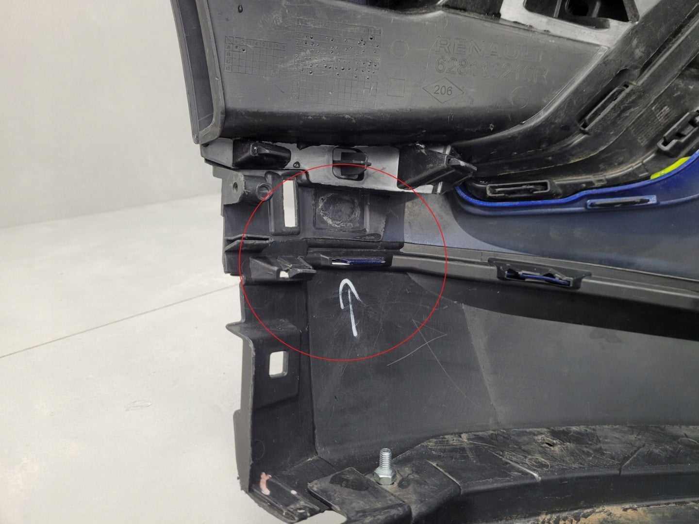 Front Bumper for Renault Captur 2 II 19-