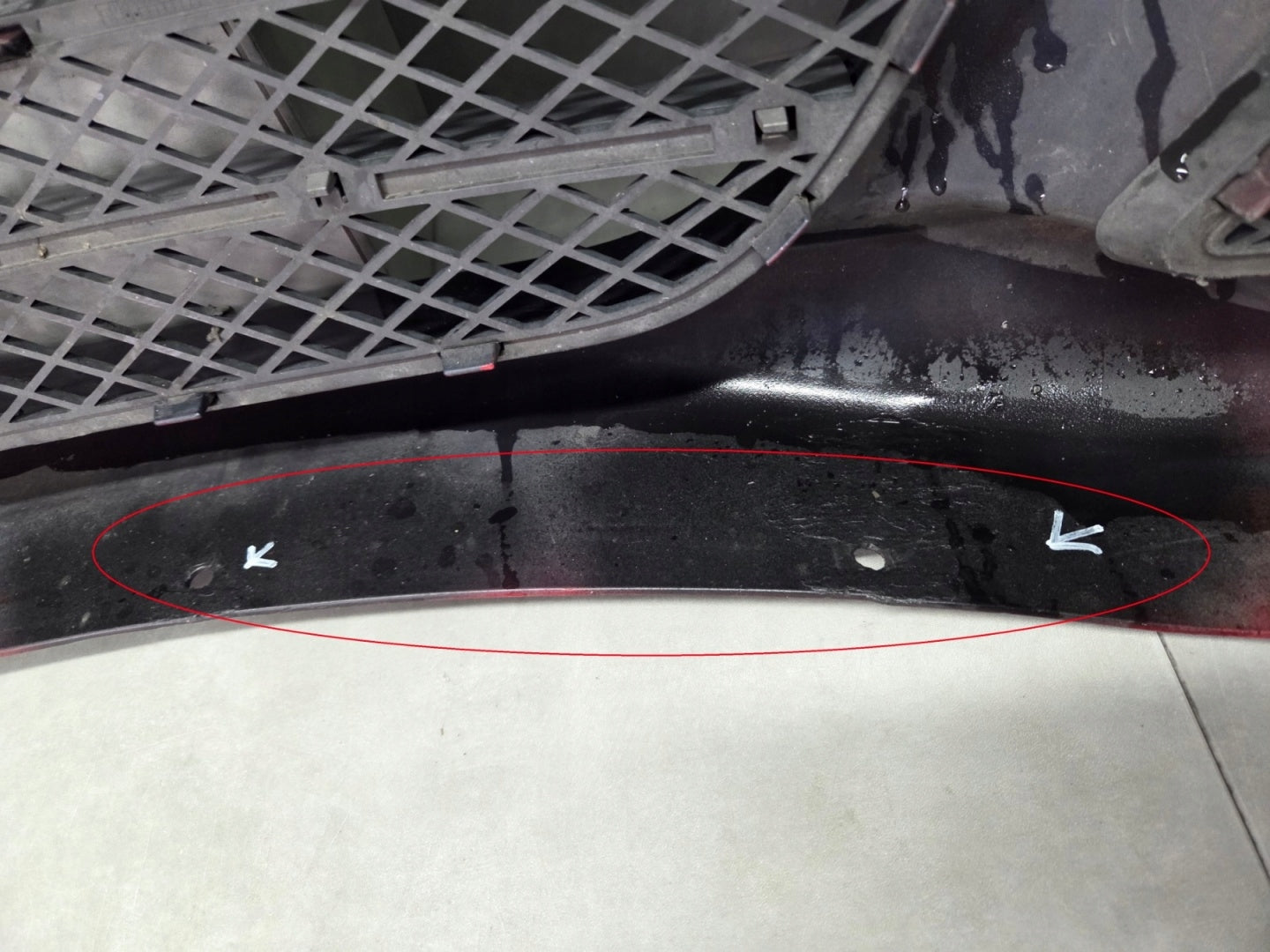 FRONT BUMPER BMW E90-E91 05-08