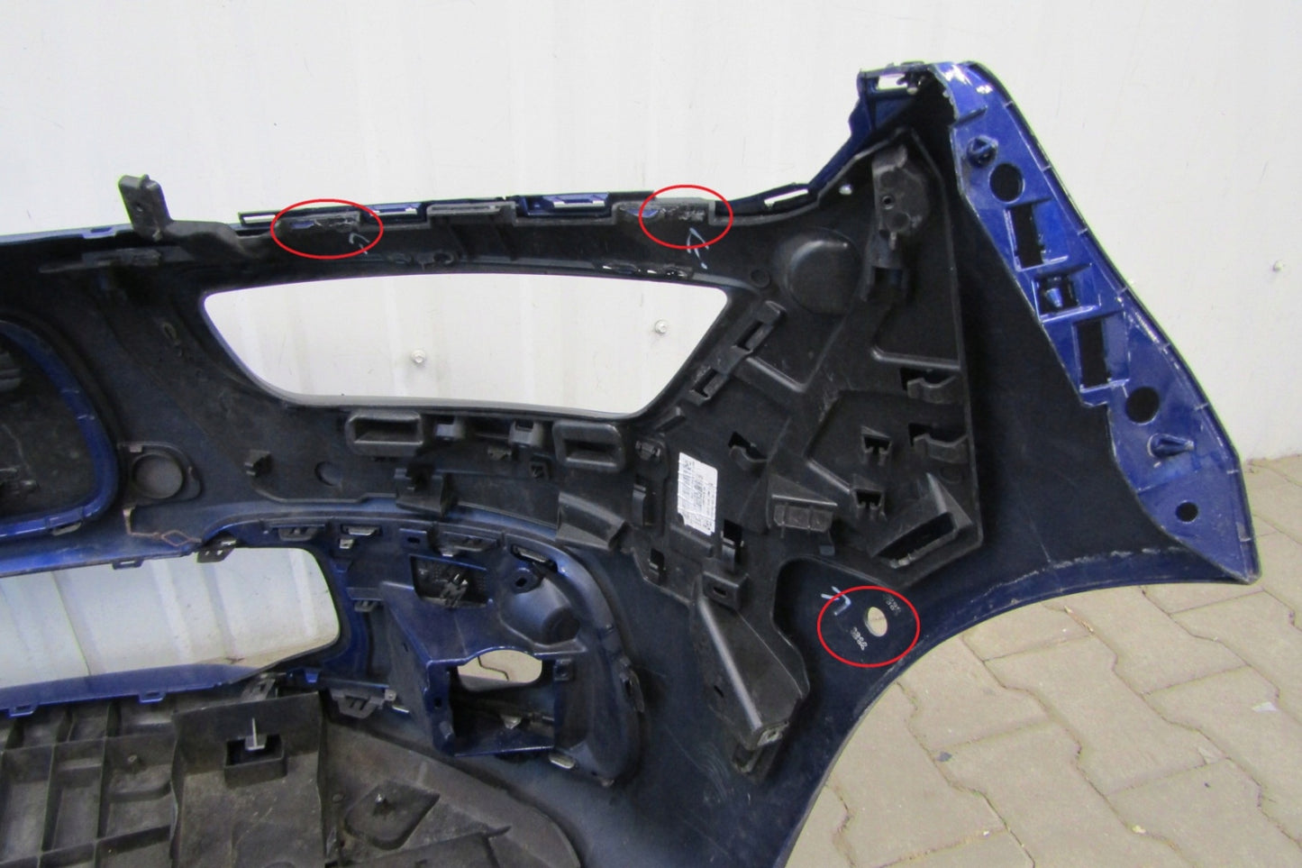 Front bumper Citroen C4 Picasso 2 II Lift 16-20