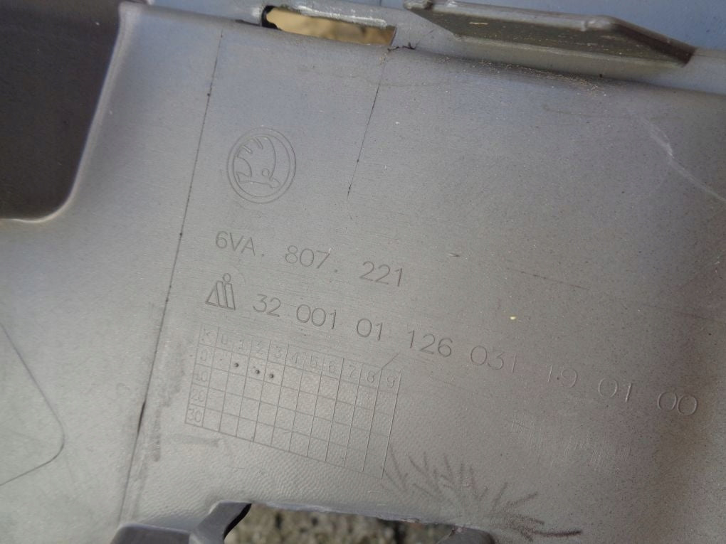 SKODA FABIA IV 4 6VA 21- Front Bumper