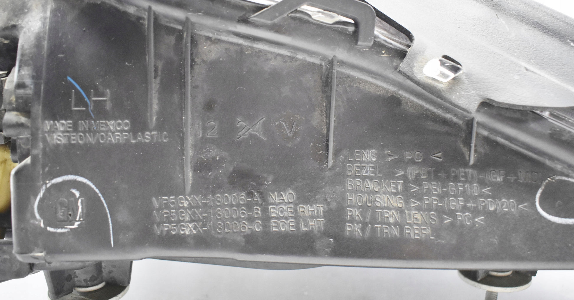 CORVETTE C6 LEFT FRONT HEADLIGHT ORG EU