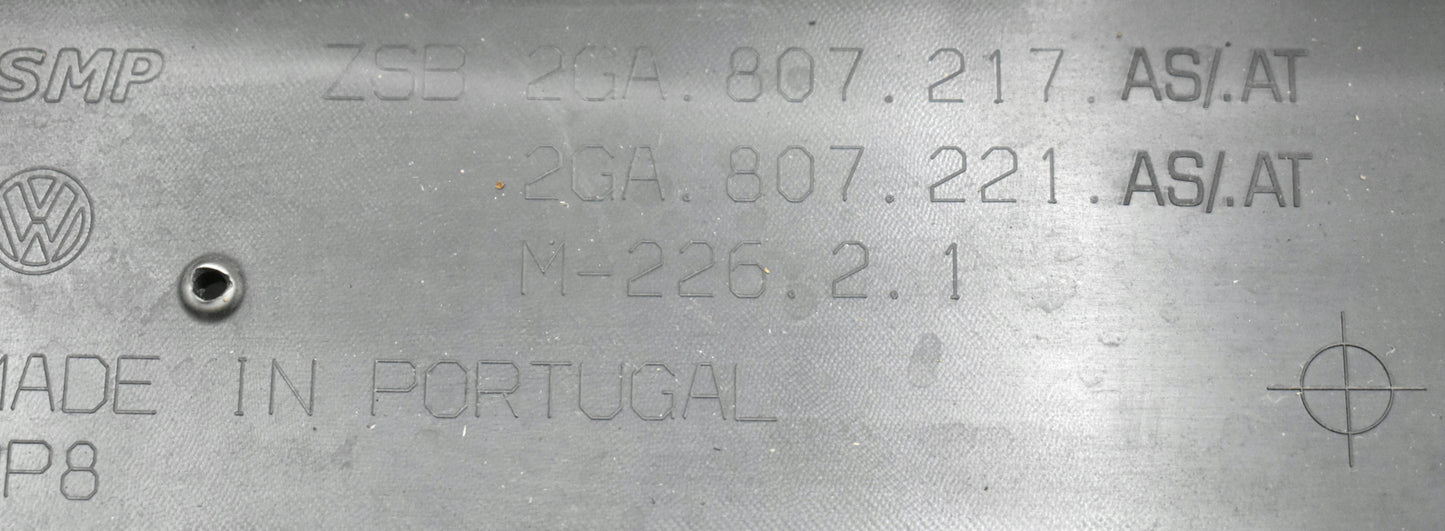 VW T-ROC T ROC 2GA LIFT R LINE FRONT BUMPER ORG + BOTTOM + CHROME