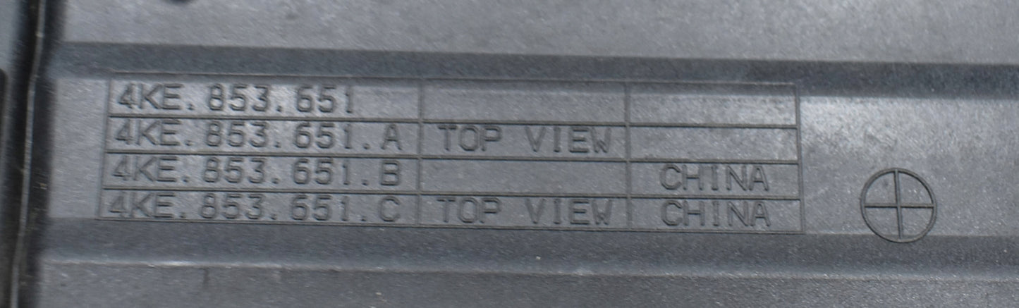 AUDI E TRON 4KE S LINE FRONT BUMPER ORG + GRILLE