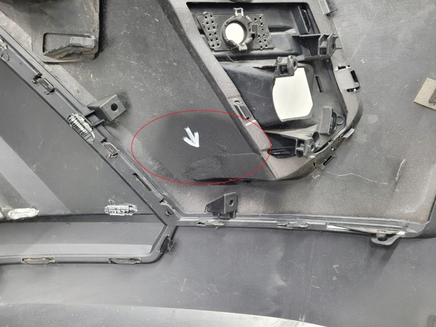 Front Bumper for Opel Crossland Facelift 2020-