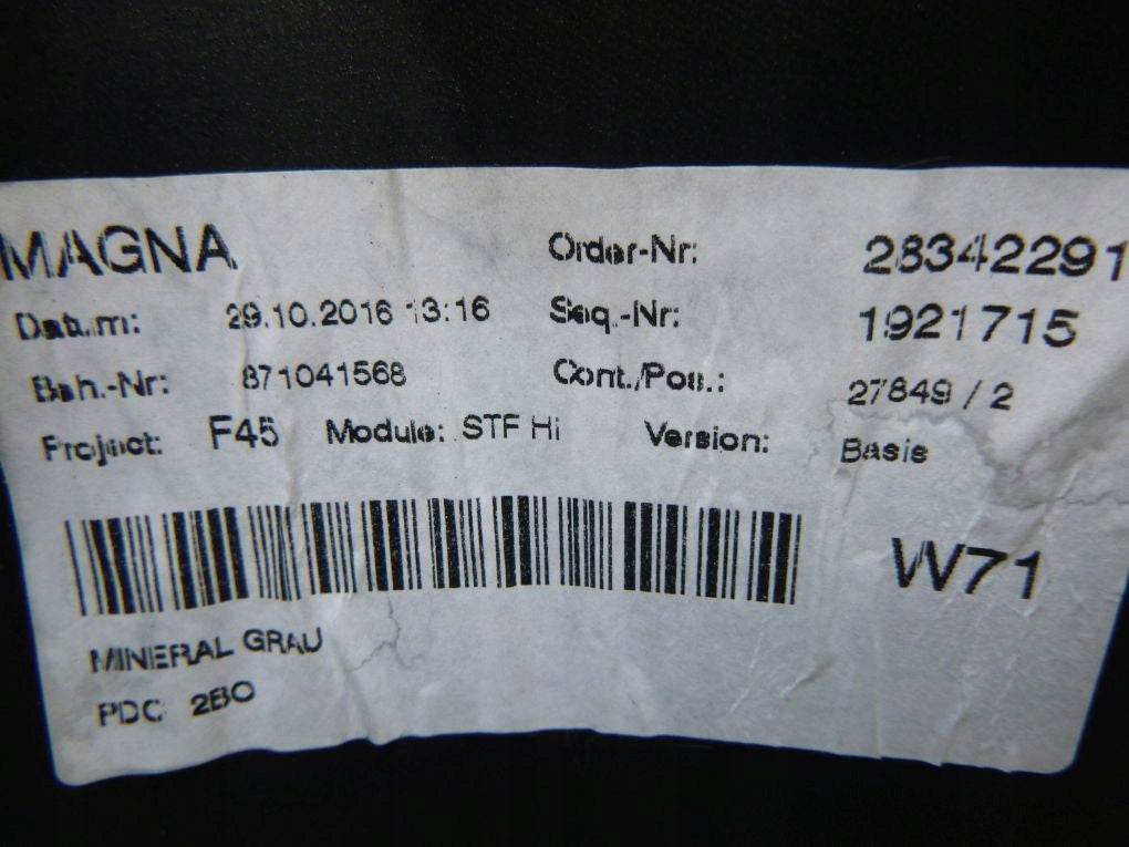 BMW 2 F45 ACTIVE PDC Complete Rear Bumper