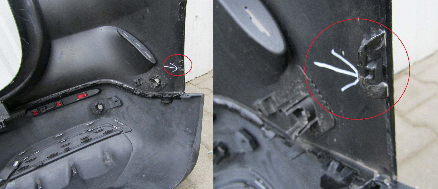 Rear bumper MERCEDES EQA H243 W243 AMG