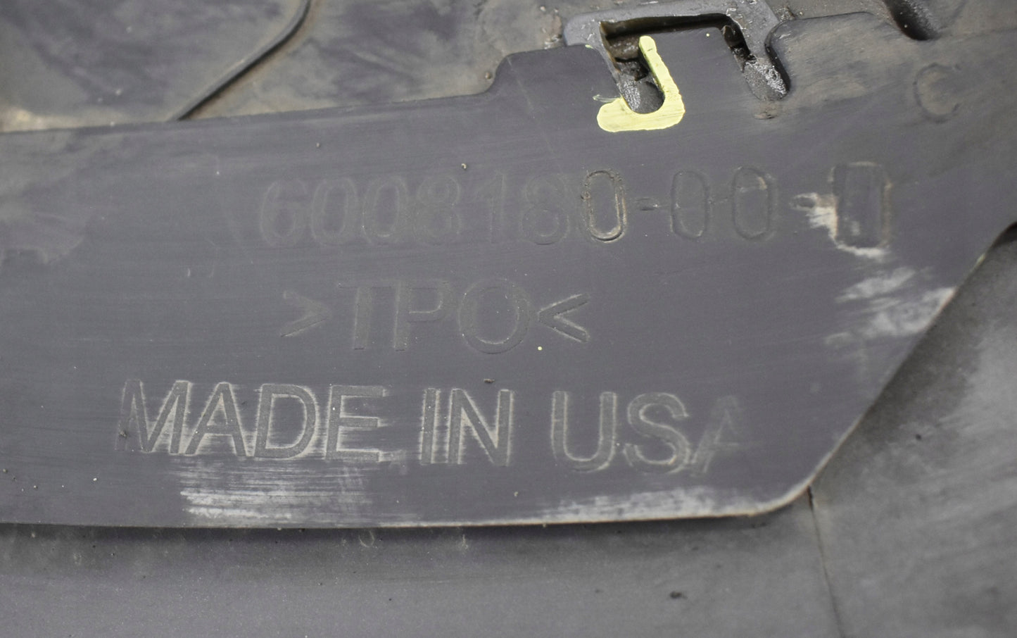 TESLA MODEL S REAR BUMPER DIFFUSER SPOILER ORG