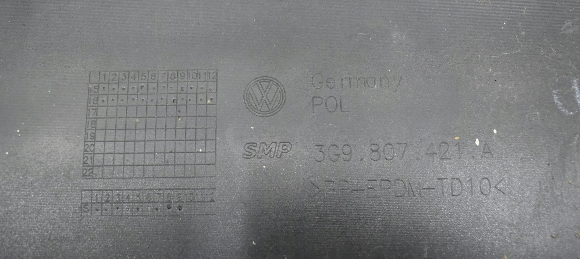 VW PASSAT B8 3G9 ALLROAD REAR BUMPER ESTATE ORG