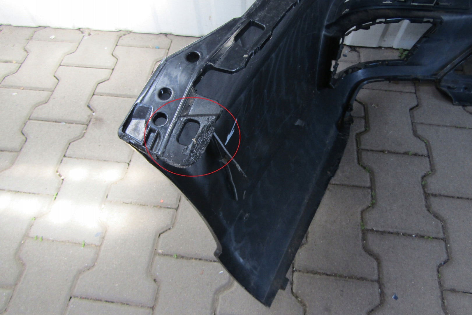 Rear Bumper Mercedes GL W166 AMG 13-