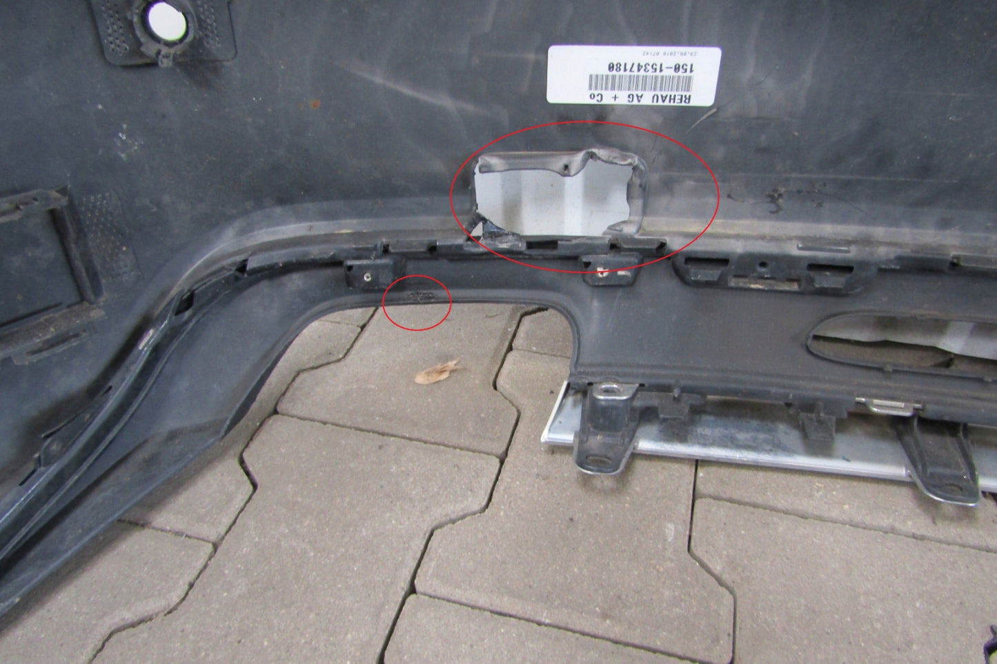 Rear Bumper Mercedes CLS X218 AMG KOMBI Lift 14-