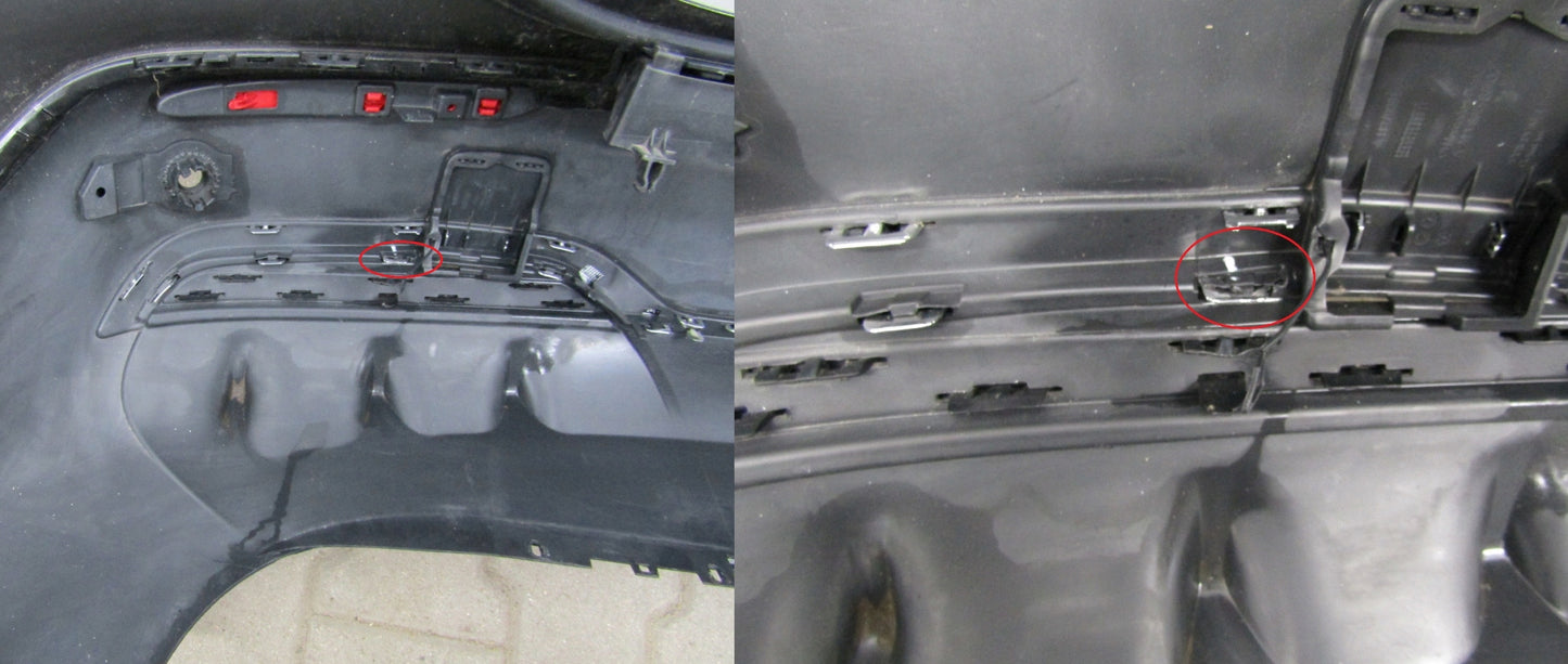 Rear bumper MERCEDES EQA H243 W243 AMG