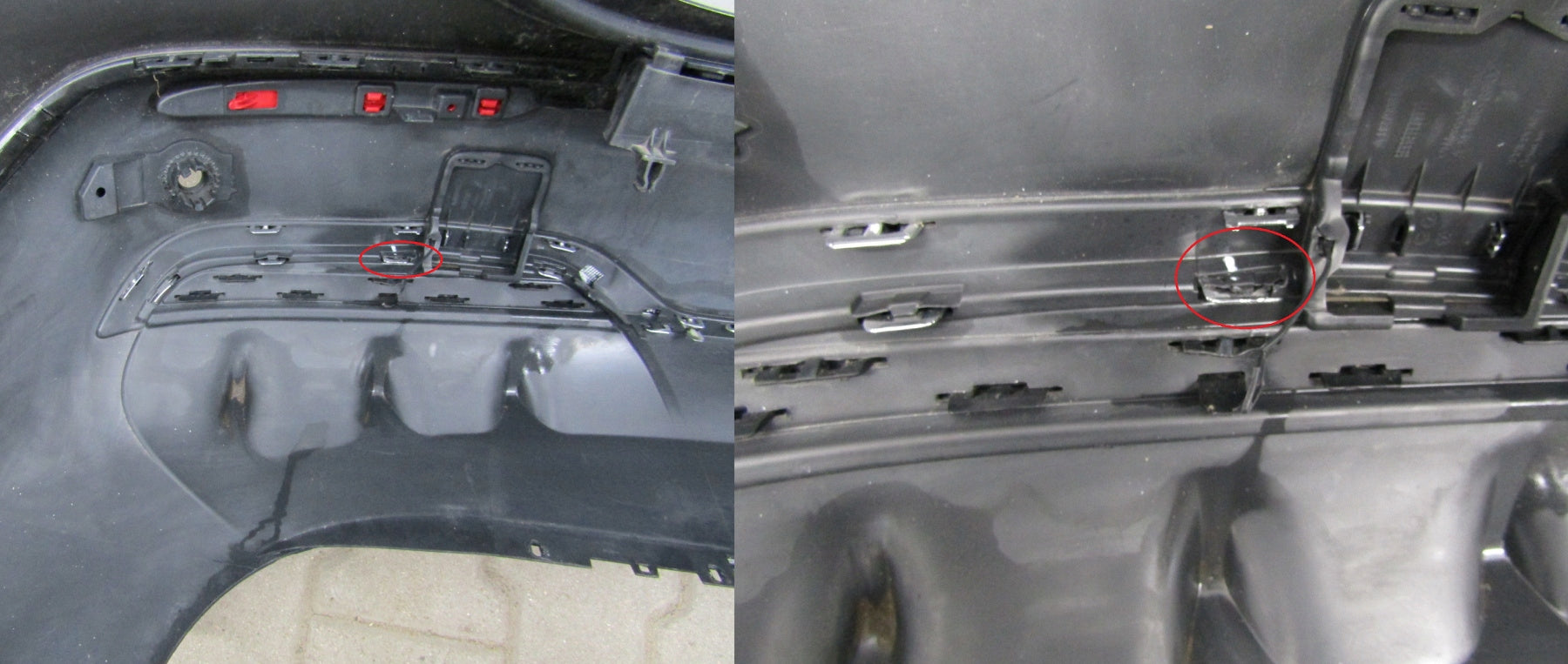 Rear bumper MERCEDES EQA H243 W243 AMG