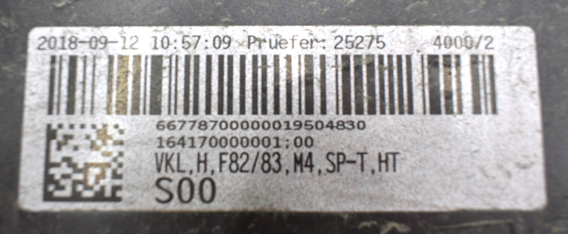 BMW M4 M POWER F82 F83 REAR BUMPER ORG