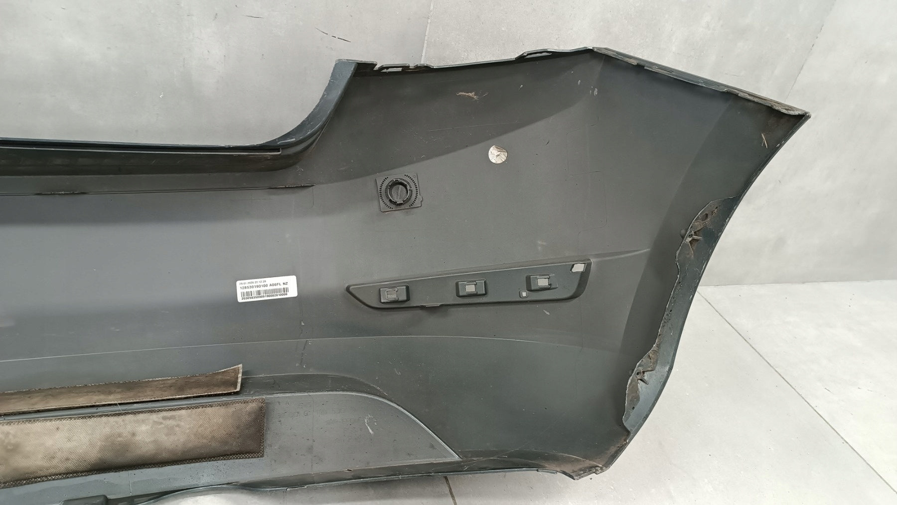 Rear Bumper Skoda Fabia 3 III HB 6V6 Lift 18-21