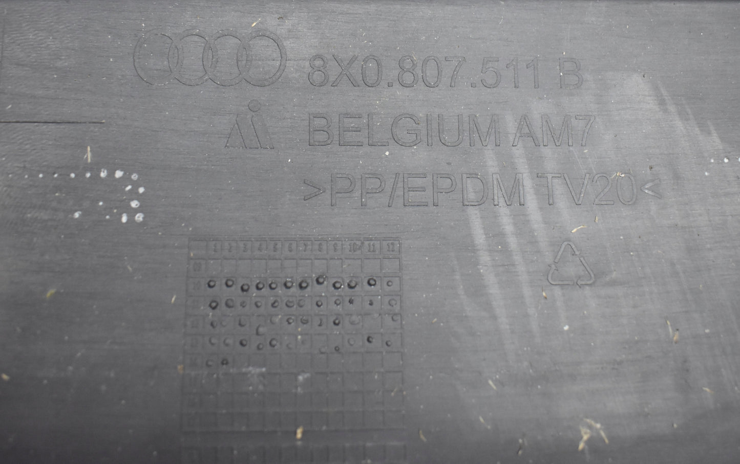 AUDI A1 8X0 S LINE REAR BUMPER ORIGINAL + BOTTOM