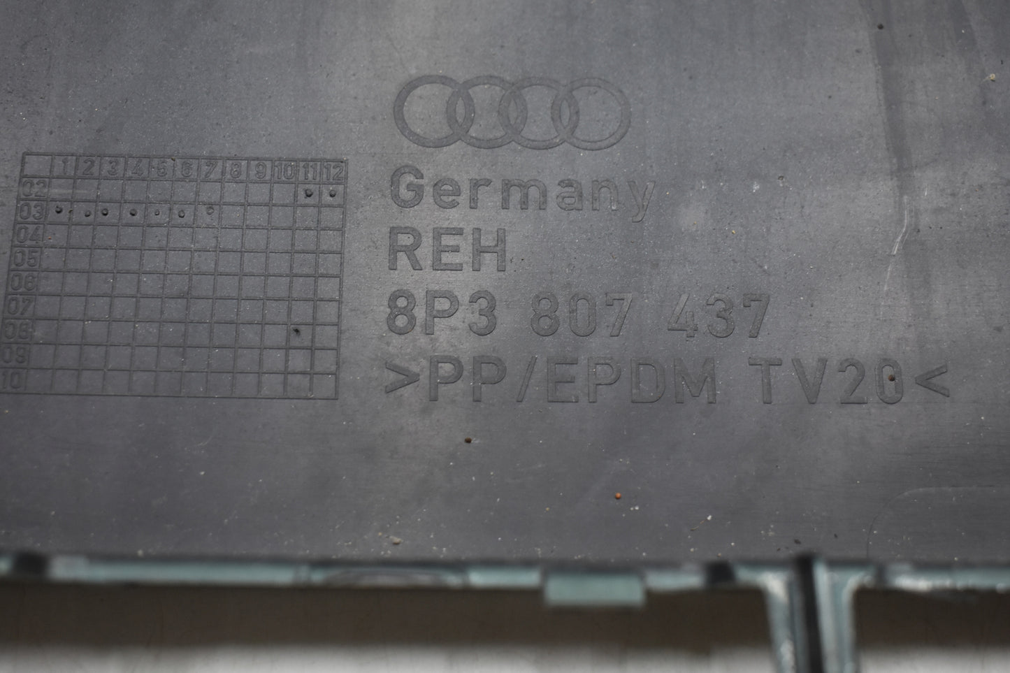 AUDI A3 8P3 FRONT BUMPER ORG 03-05