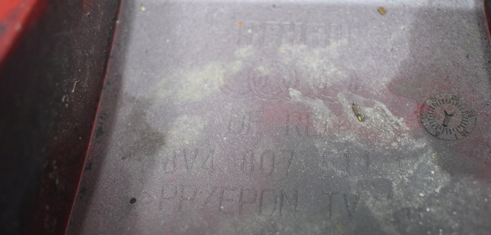 AUDI A3 8V4 S LINE REAR BUMPER HB SPORTBACK GENUINE + LOWER PART