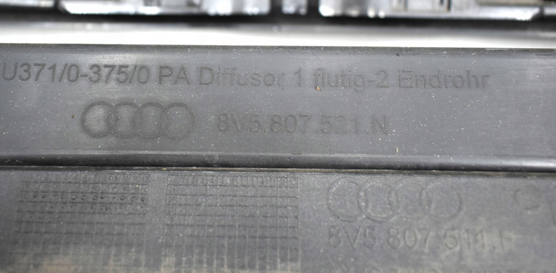 AUDI A3 8V5 LIFT REAR BUMPER ORIGINAL SEDAN + BOTTOM