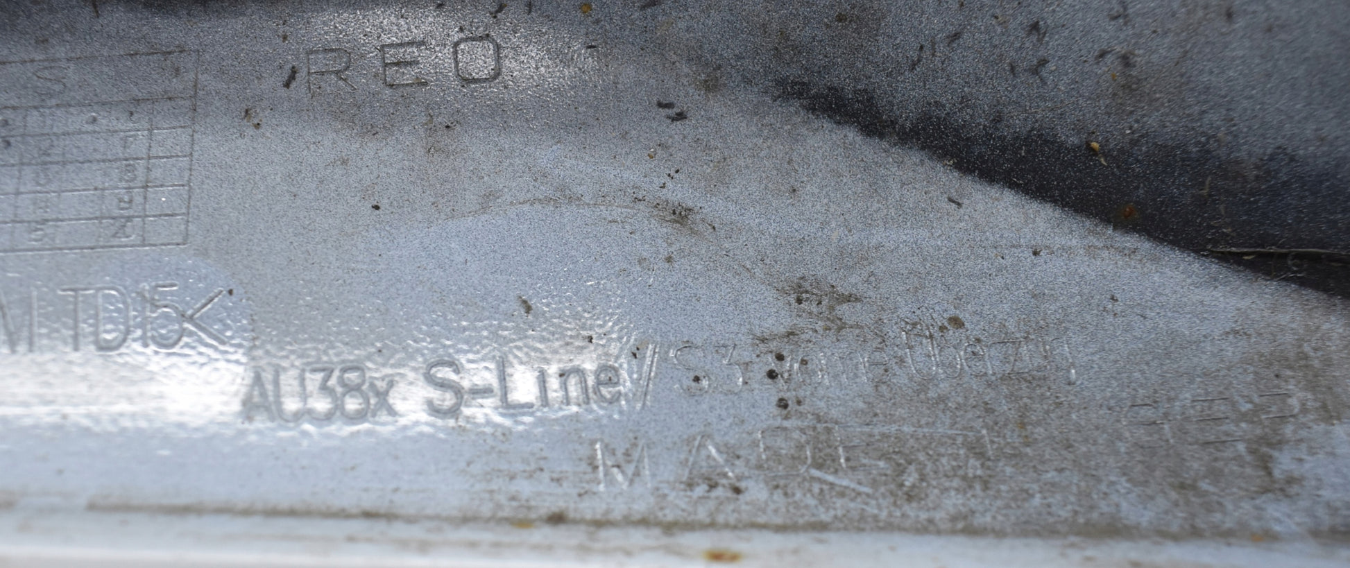 AUDI A3 8Y 8Y0 S LINE FRONT BUMPER ORG