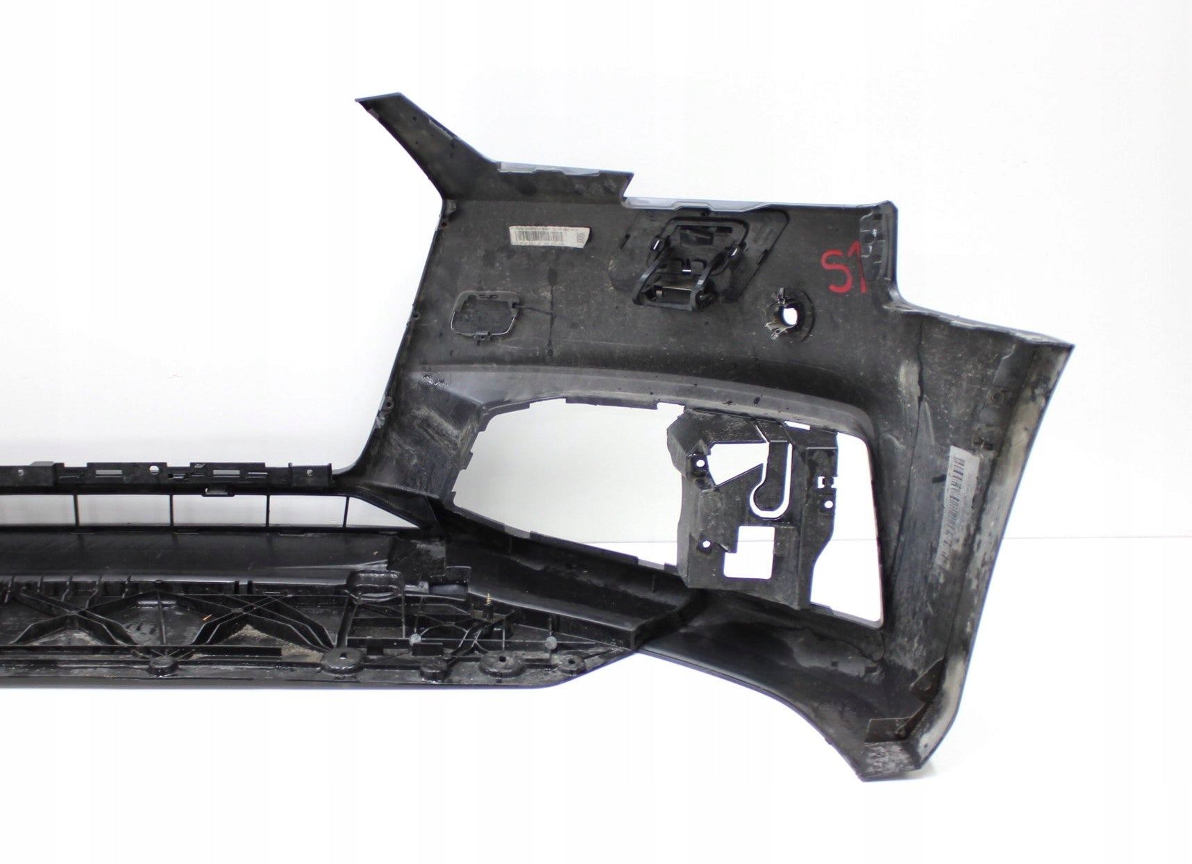 AUDI A4 B9 8W S LINE FRONT BUMPER ORG + PLATE