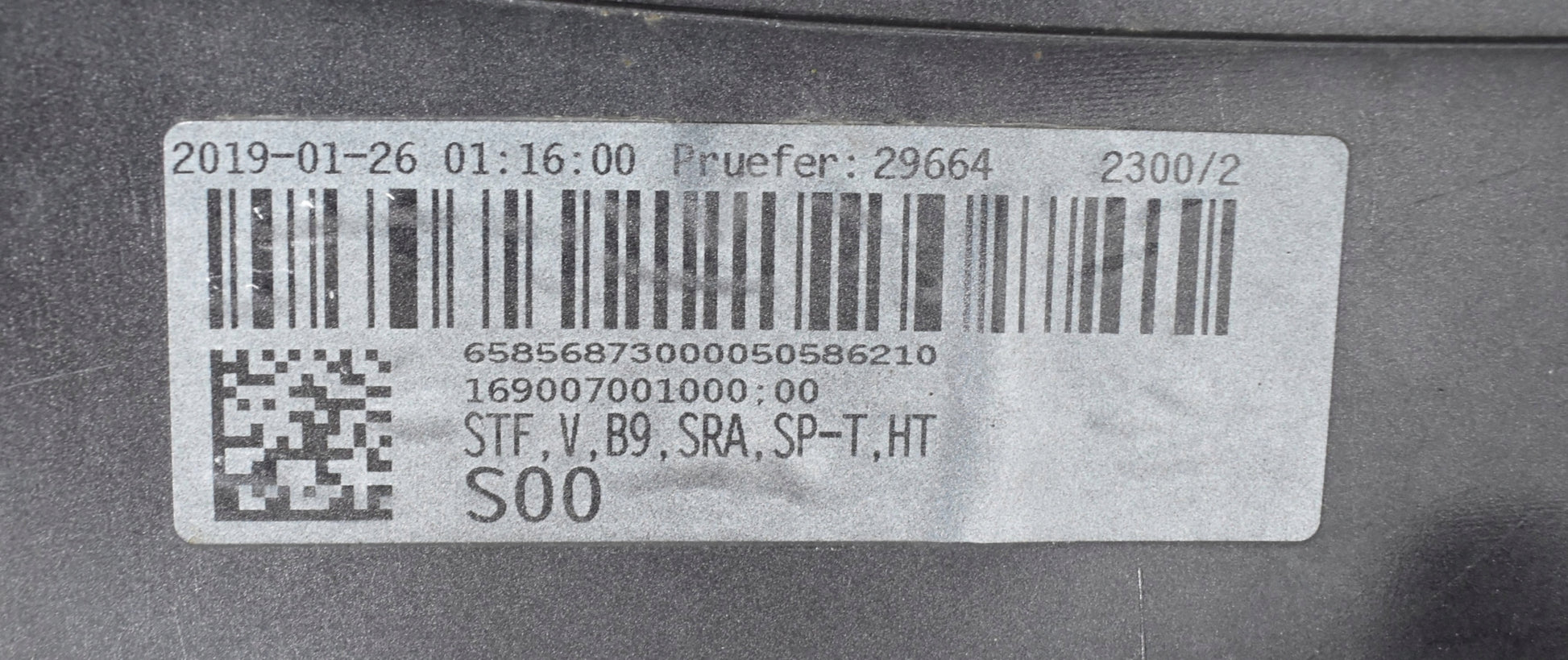 AUDI A4 B9 8W0 FRONT BUMPER ORG