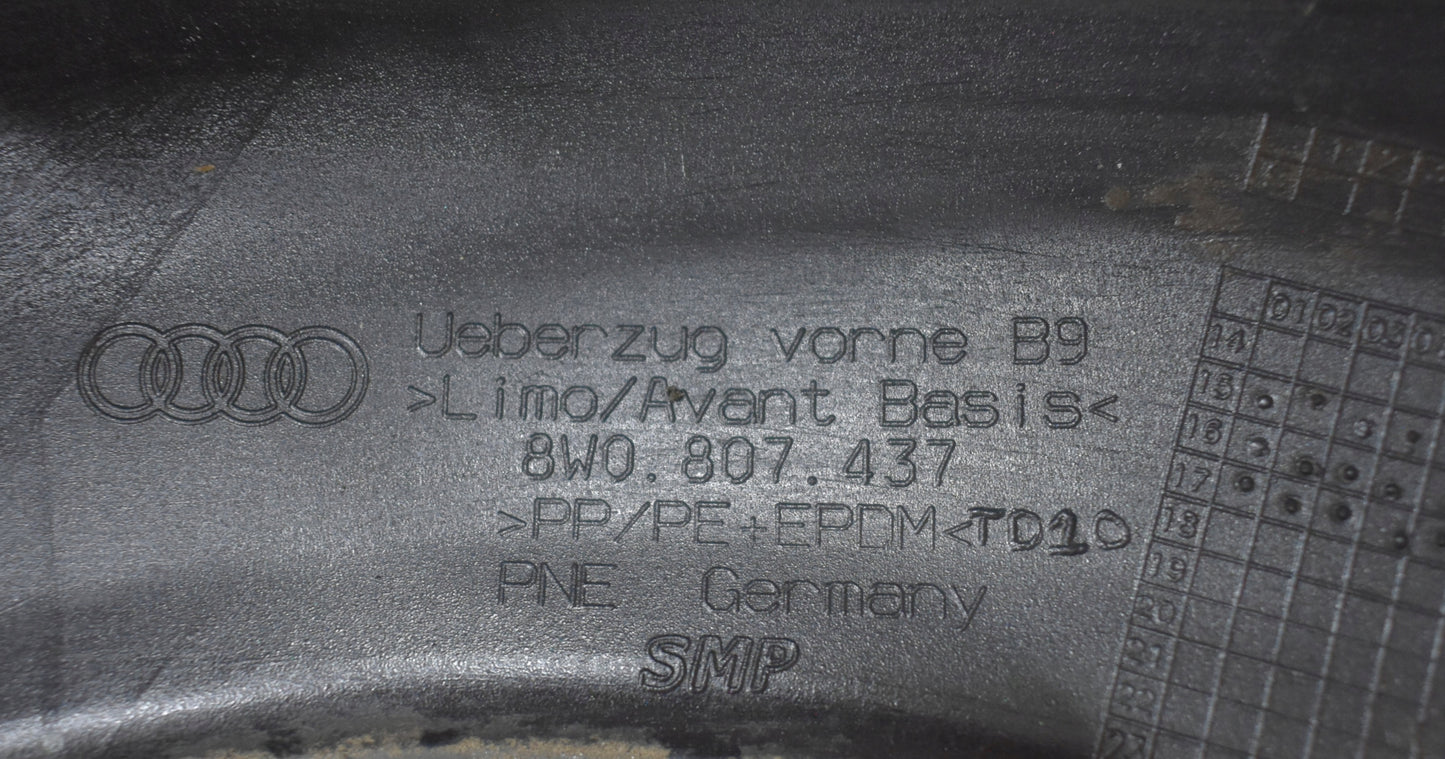 AUDI A4 B9 8W0 FRONT BUMPER ORG