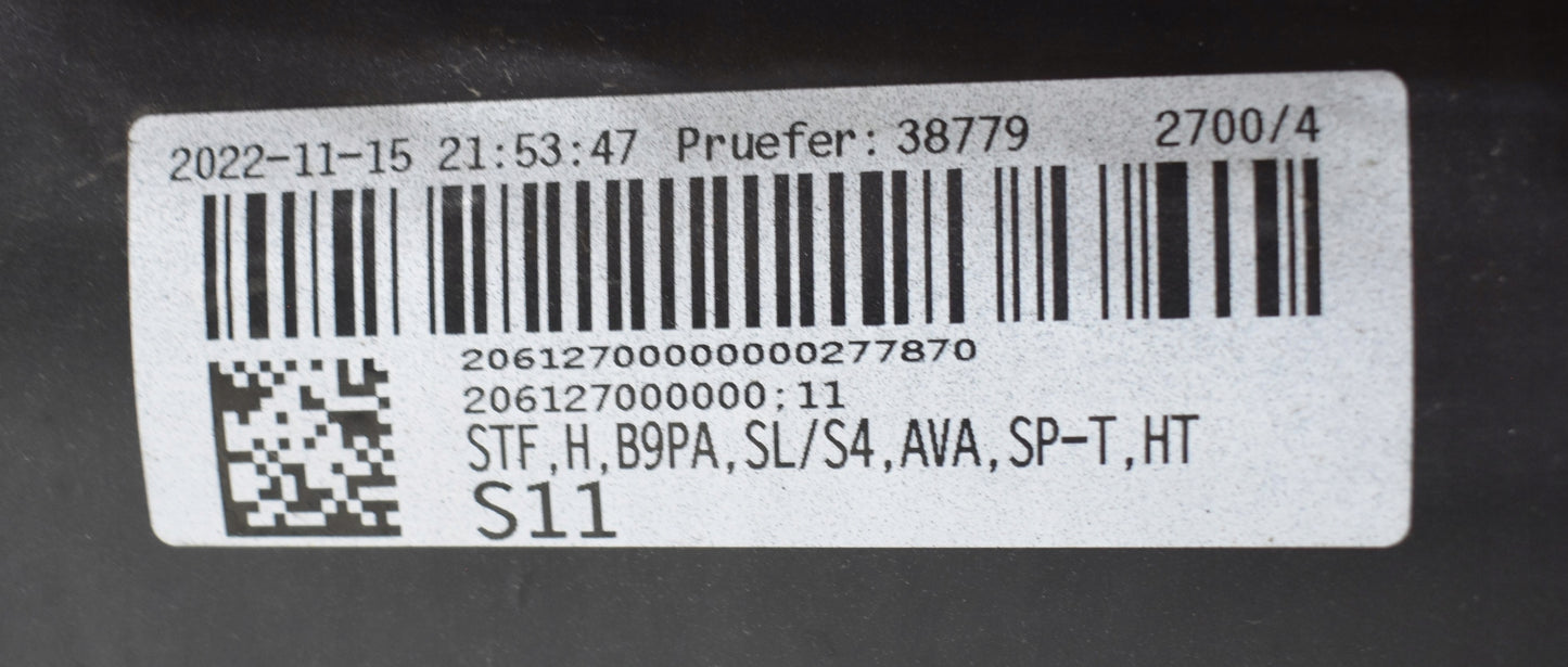 AUDI A4 B9 8W9 S LINE LIFT REAR BUMPER ORIGINAL ESTATE