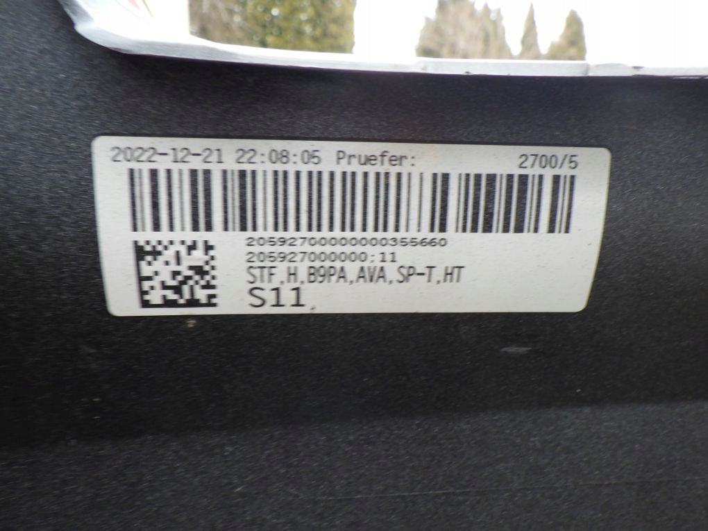 AUDI A4 B9 KOMBI 8W9 LIFT 19- Rear Bumper