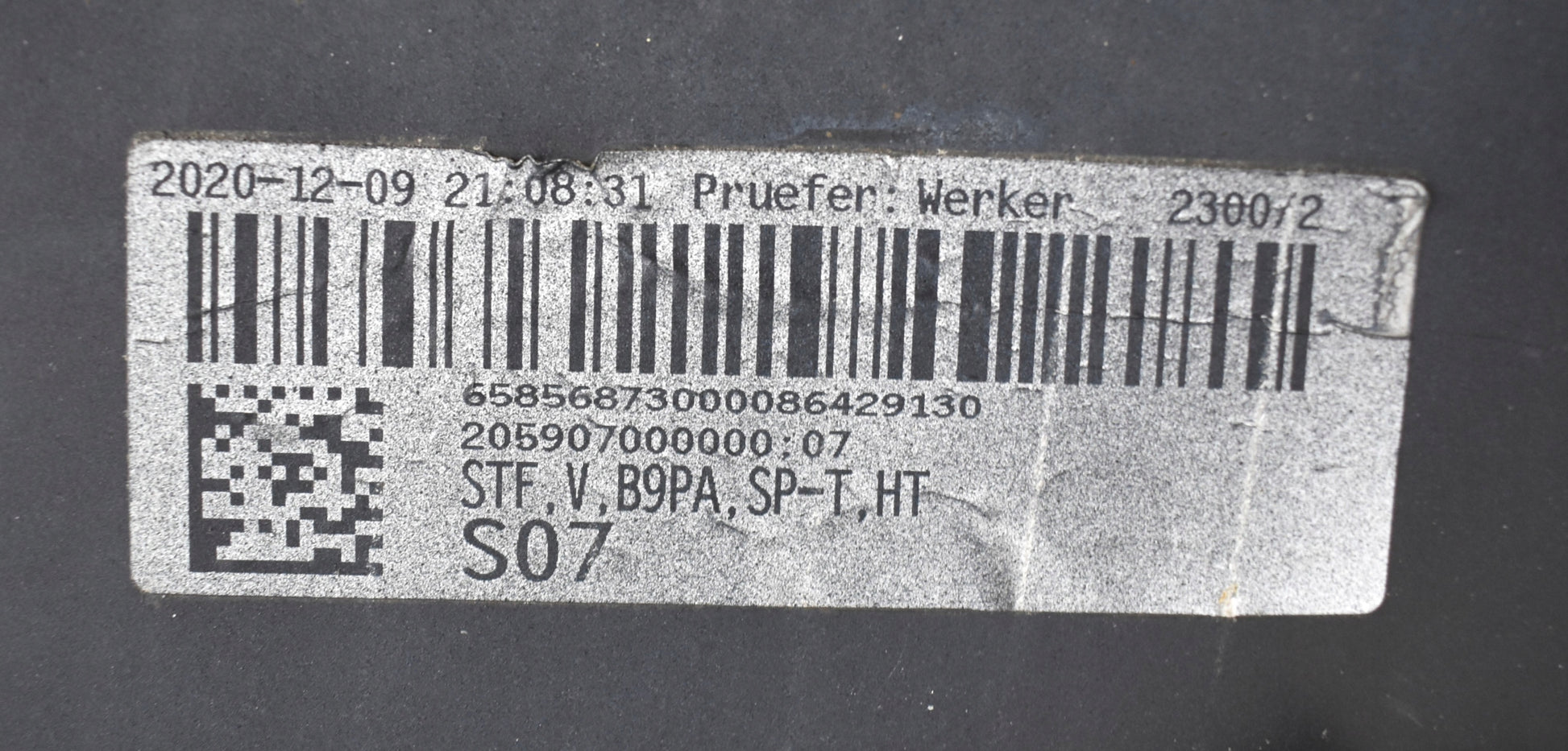 AUDI A4 B9 LIFT 8W FRONT BUMPER ORG