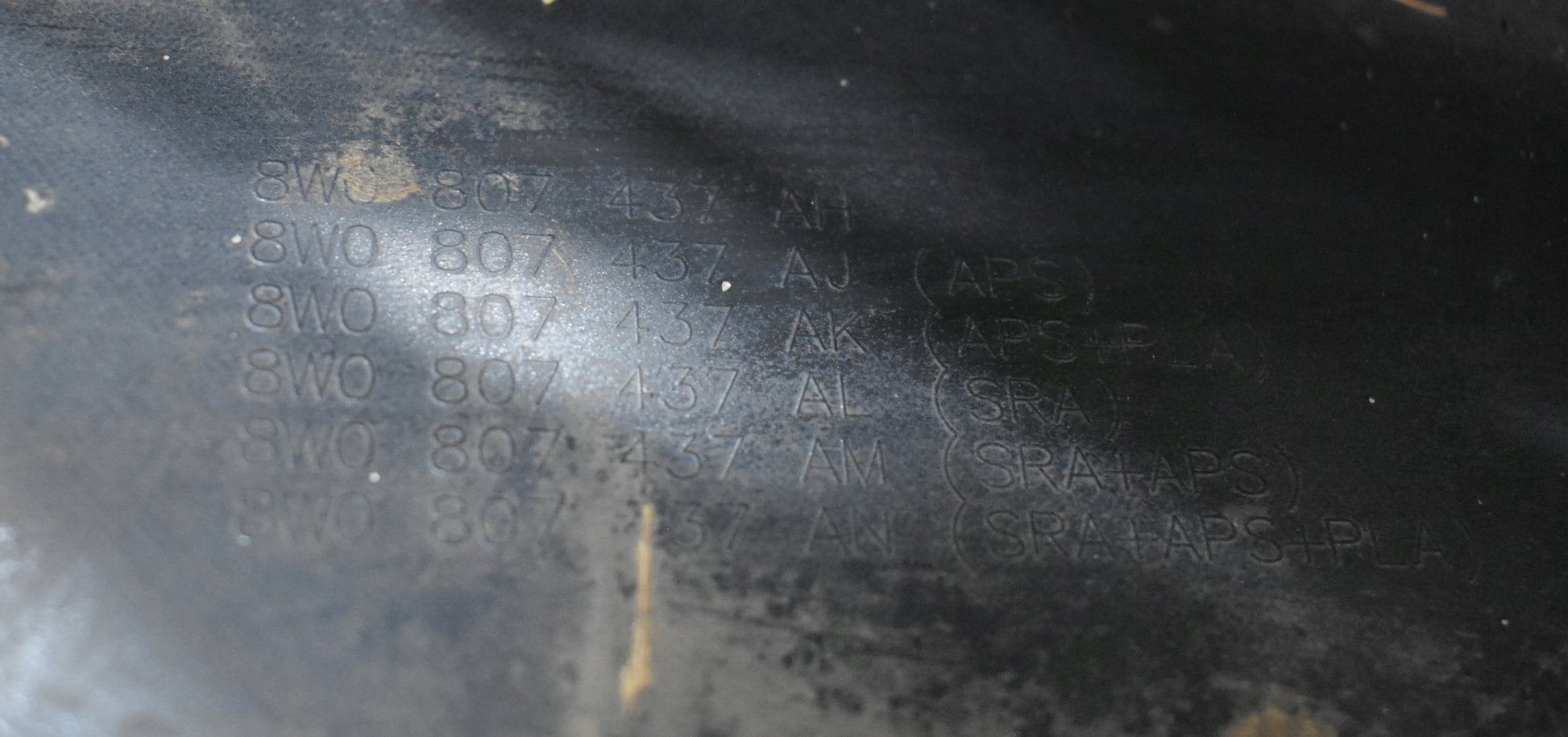 AUDI A4 B9 LIFT 8W0 FRONT BUMPER ORG