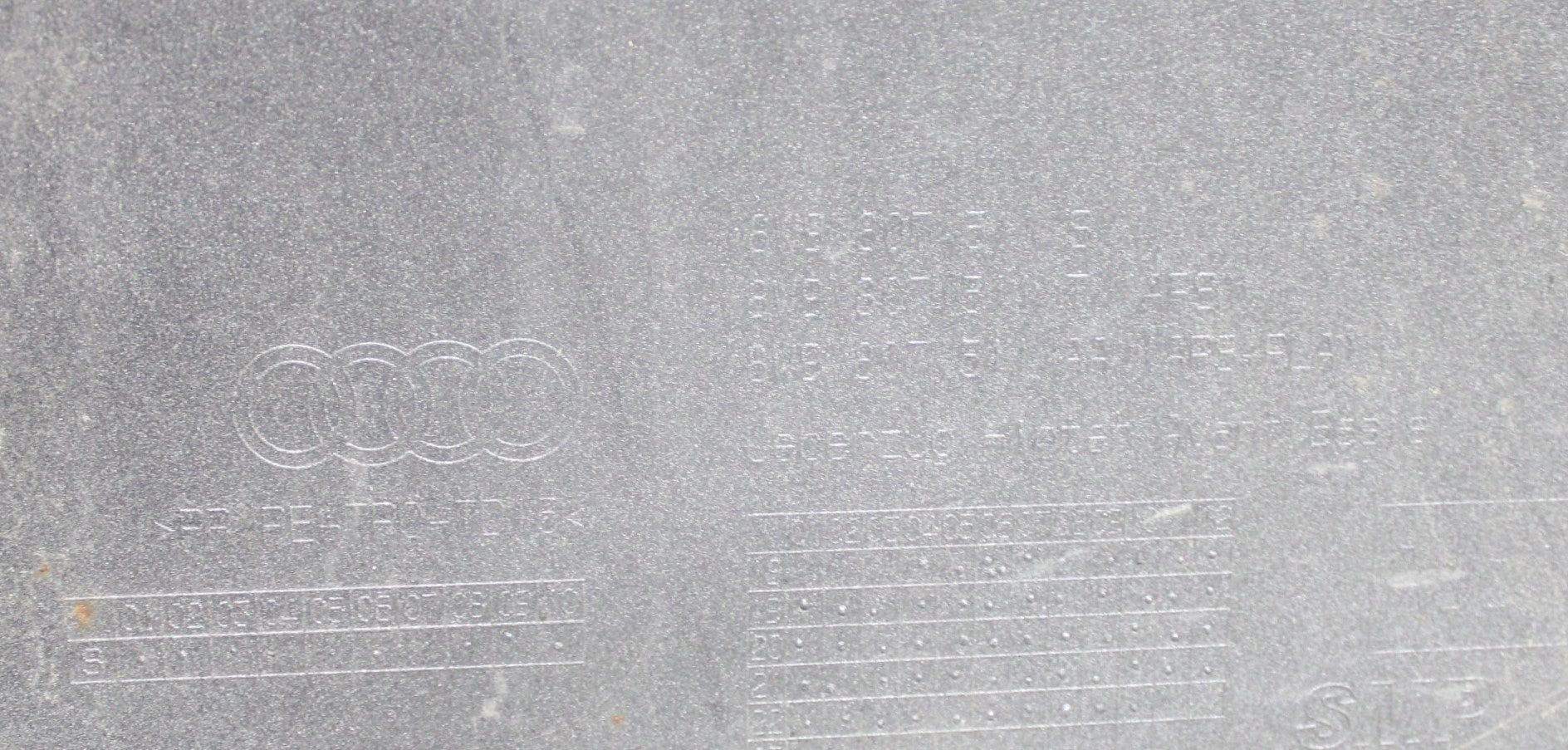 AUDI A4 B9 LIFT 8W9 REAR BUMPER ORG + BOTTOM