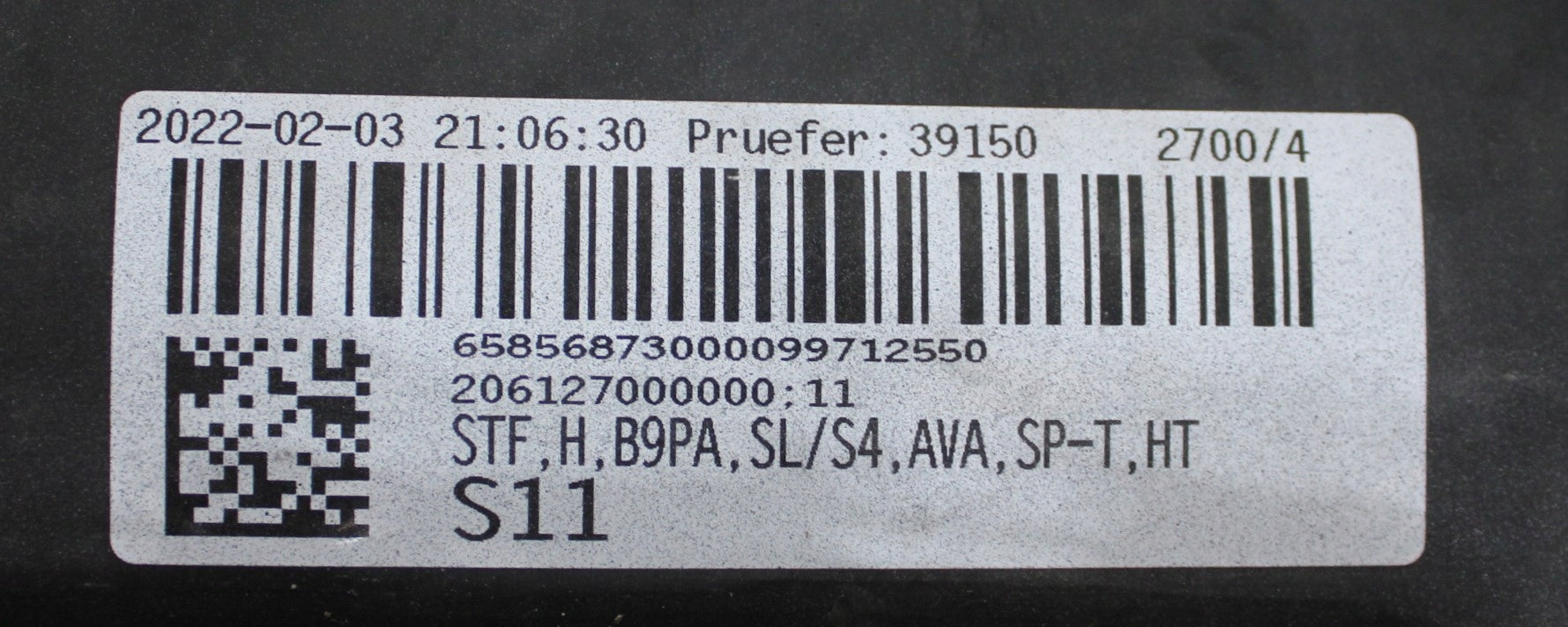 AUDI A4 S4 8W9 S LINE REAR BUMPER LIFT + DIFFUSER ORG