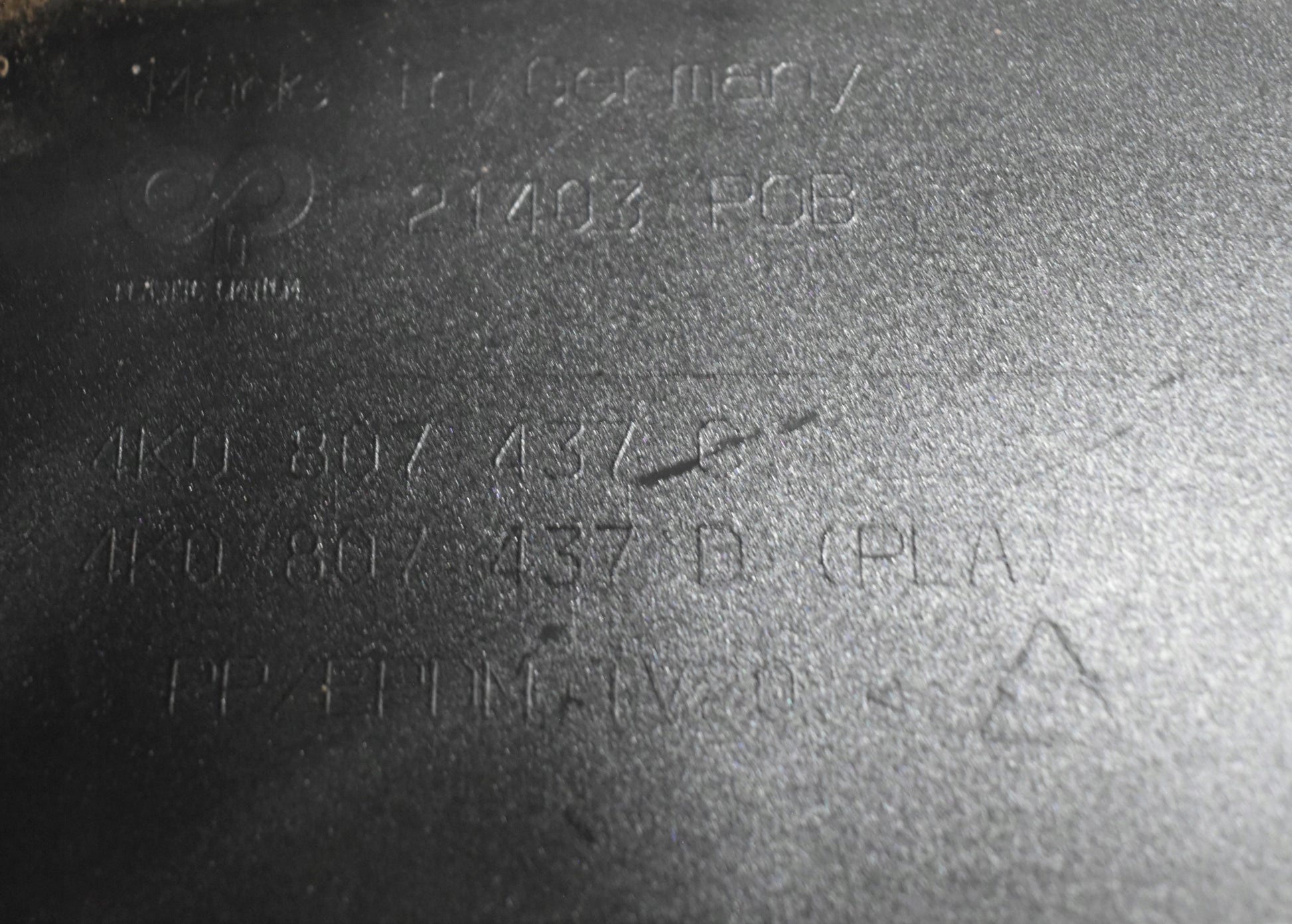 AUDI A6 C8 4K S LINE Original Front Bumper