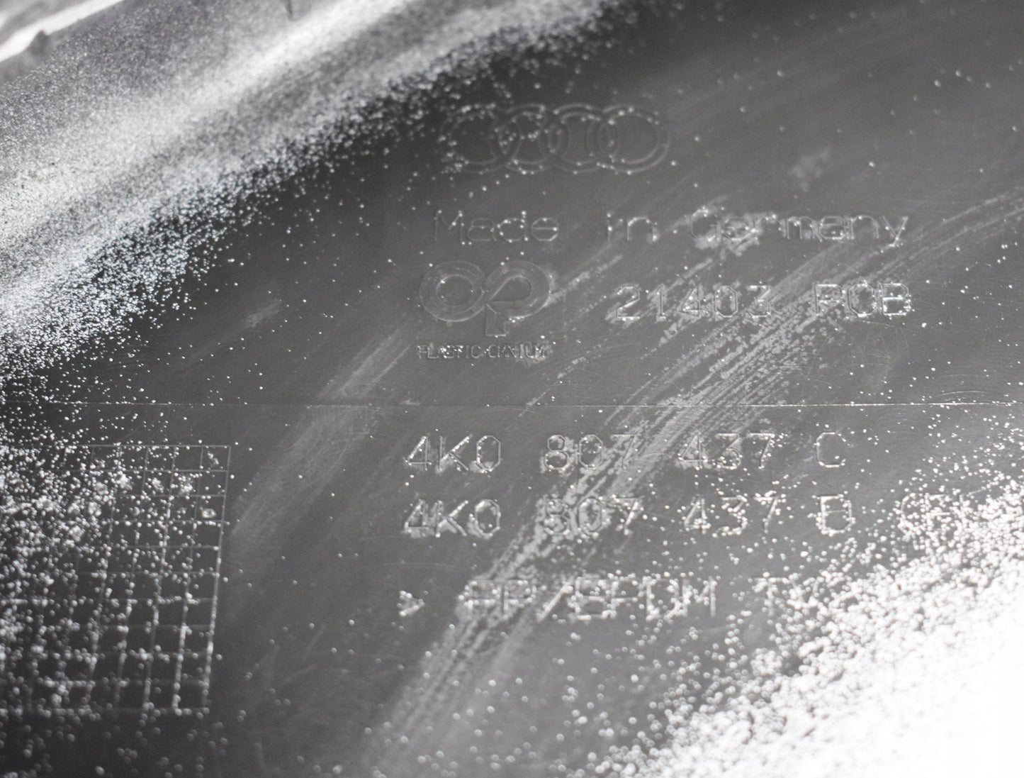 AUDI A6 C8 4K0 S LINE FRONT BUMPER ORG