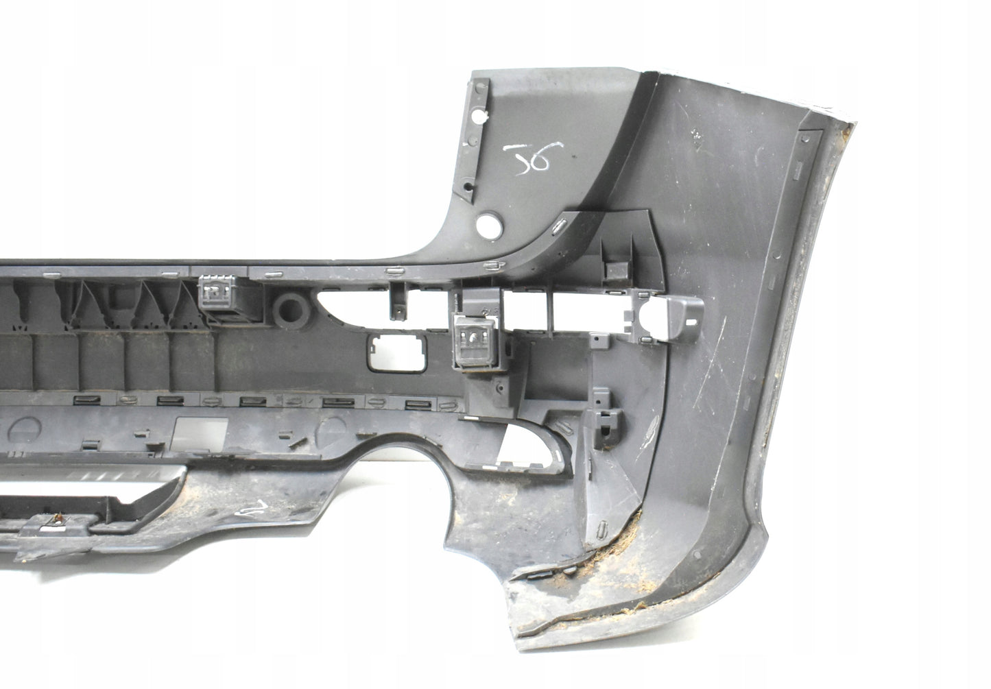 AUDI Q5 8R0 S LINE REAR BUMPER ORG + BOTTOM FOR TWO PIPES