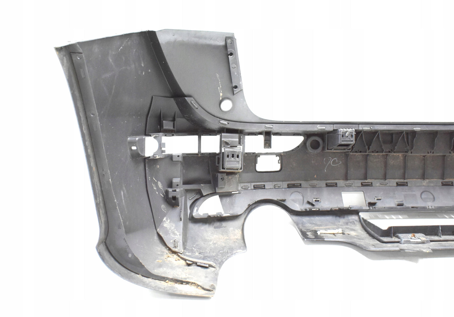 AUDI Q5 8R0 S LINE REAR BUMPER ORG + BOTTOM FOR TWO PIPES