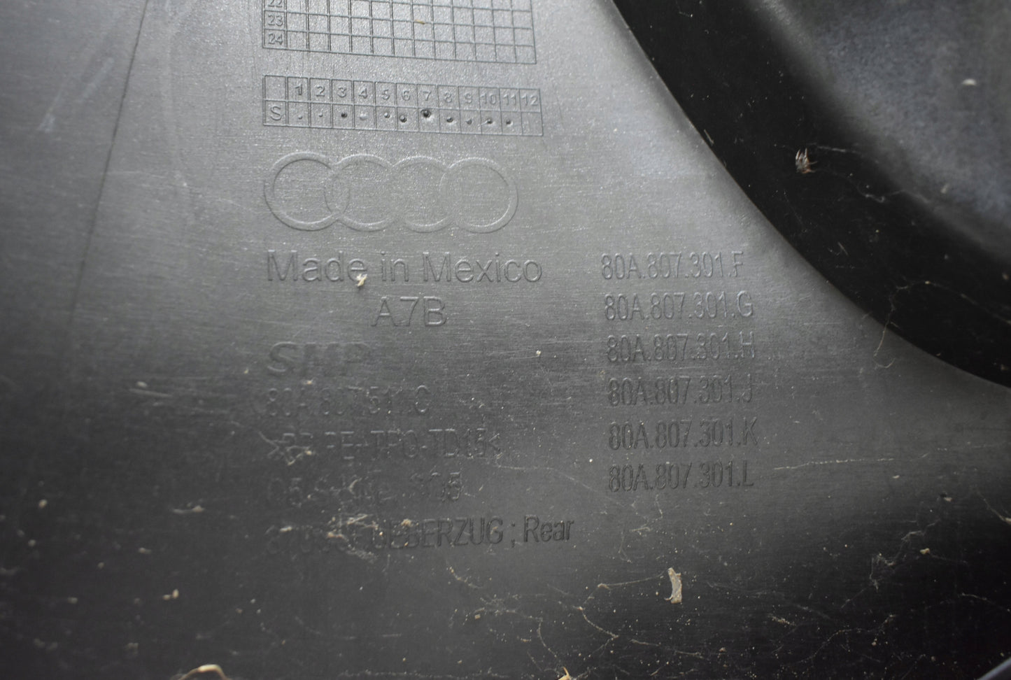 AUDI Q5 II 80A S LINE REAR BUMPER ORG