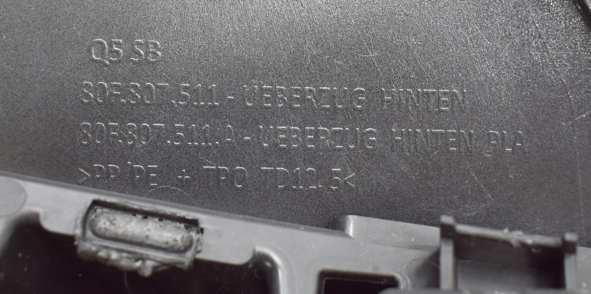 AUDI Q5 II LIFT 80F REAR BUMPER SPORTBACK ORG