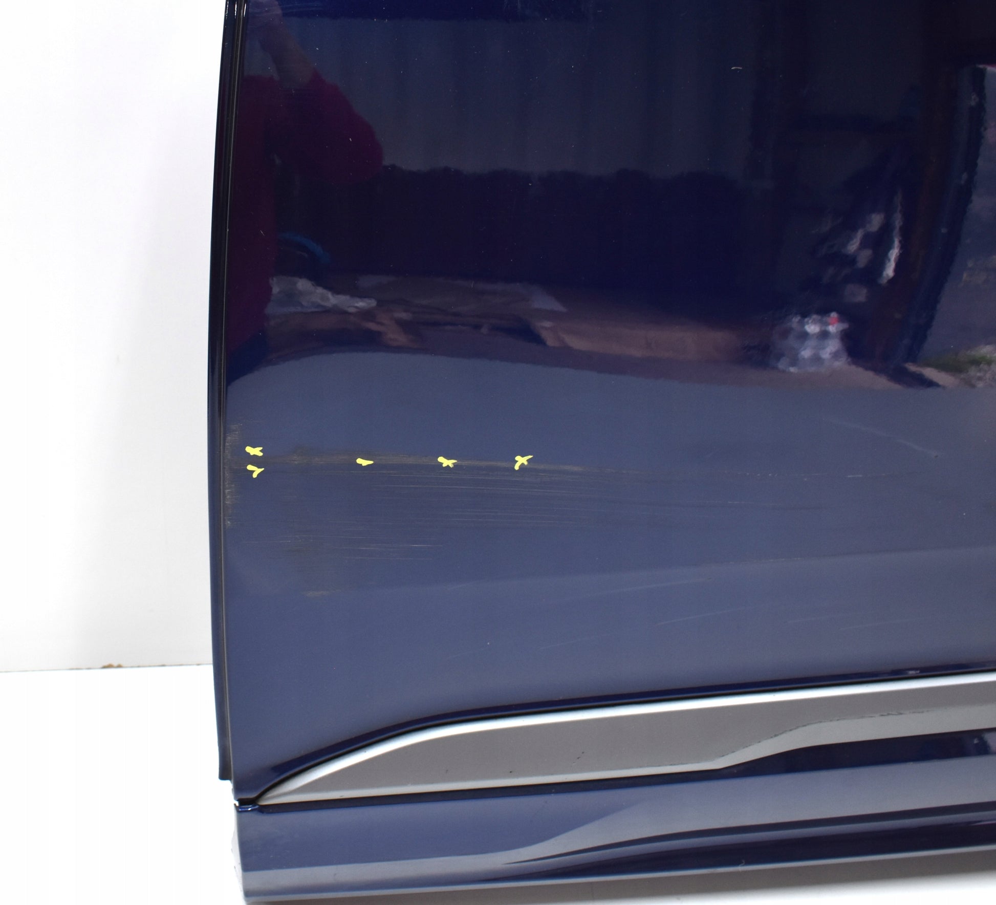 AUDI Q7 II 4M0 LEFT FRONT DOOR ORG + STRIP