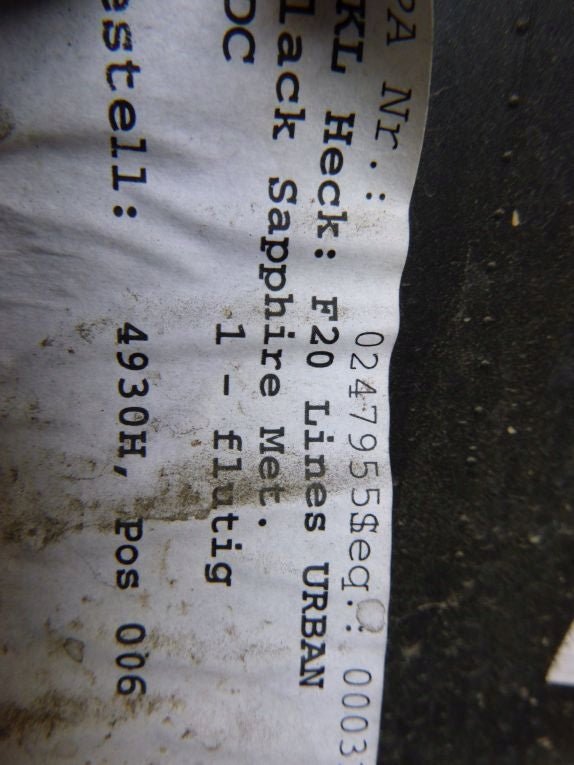 BMW 1 F20 F21 Rear Bumper