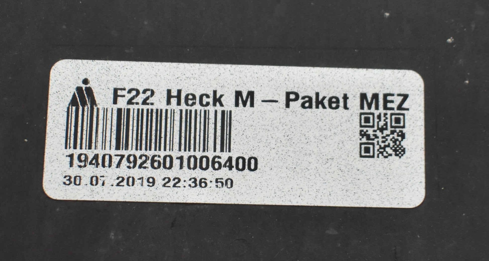 BMW 2 COUPE F22 F23 M PACKAGE REAR BUMPER GENUINE + UNDERSIDE