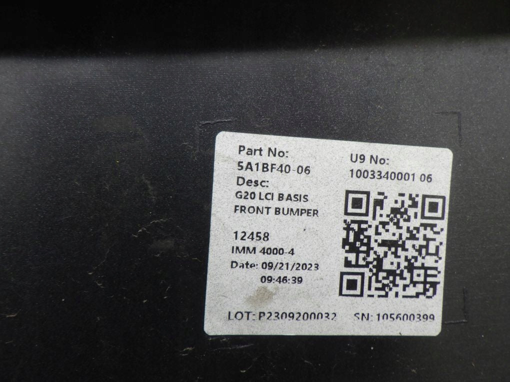 BMW 3 G20 G21 LCI LIFT 22- Front Bumper